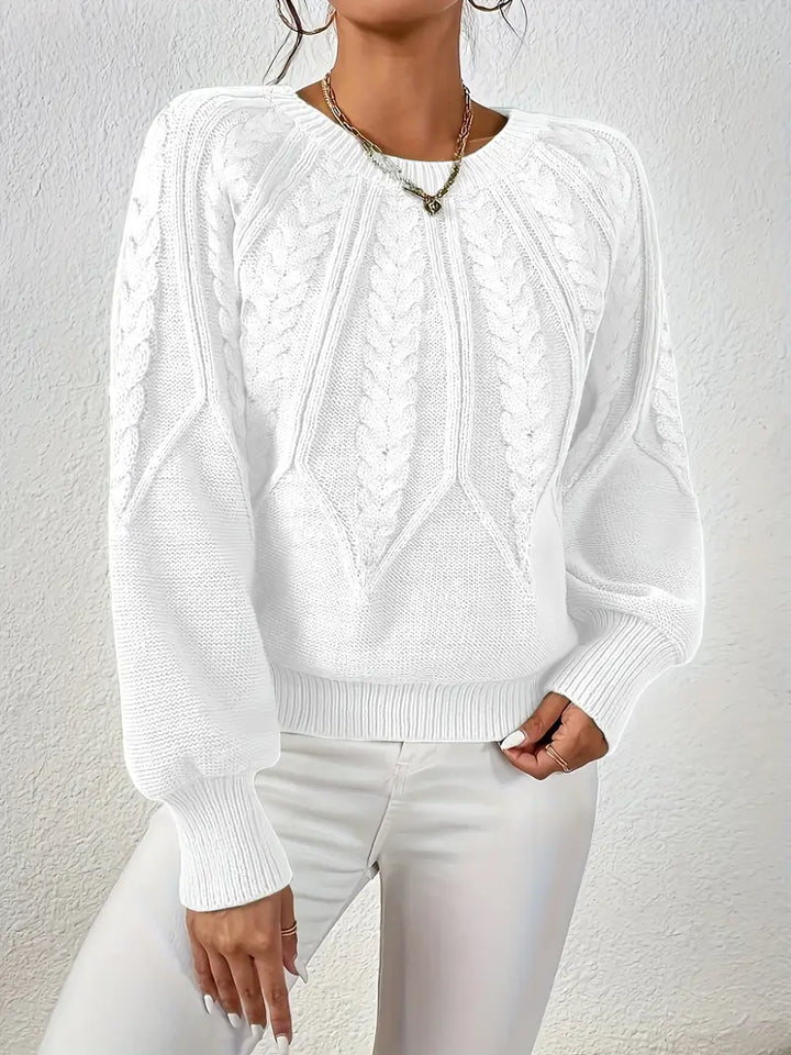 BRIELLA - SWEET KNOTTED THREAD PULLOVER