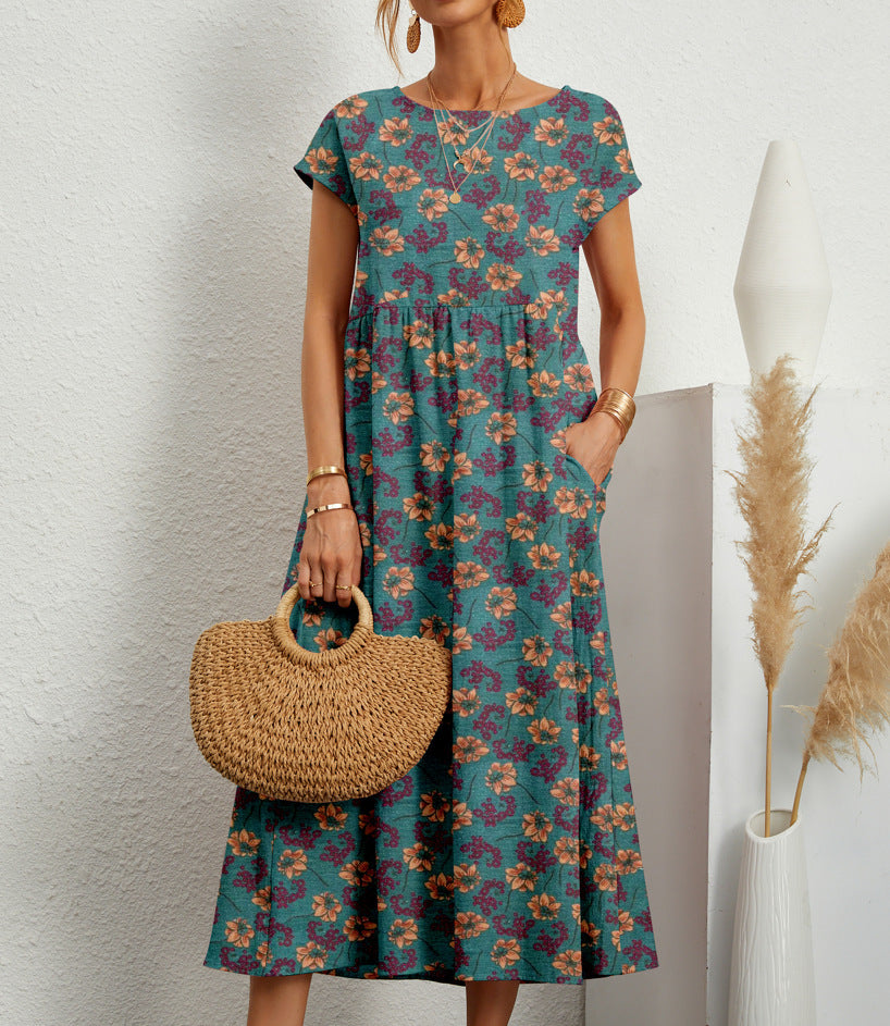 DEE - FEMININE FLORAL MIDI