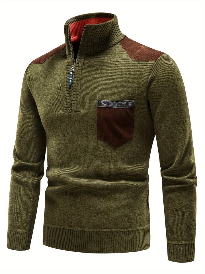 HENDRIX -  RUGGED WEAVE PULLOVER