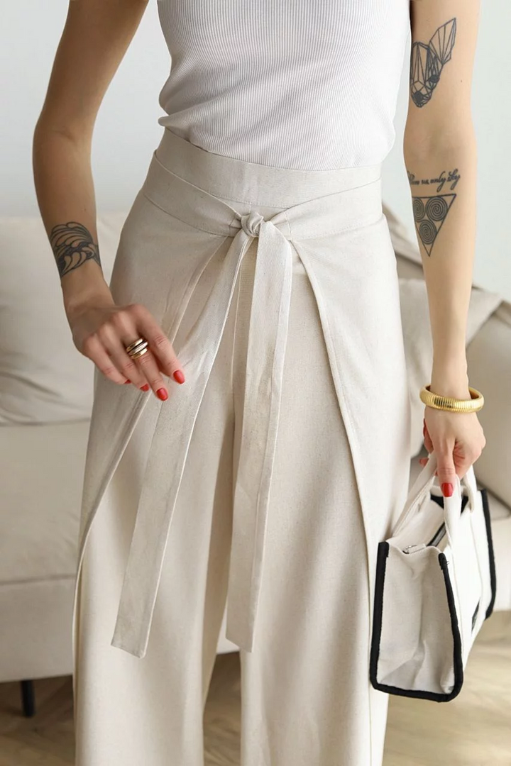 KRISTY - BREEZY LINEN PANTS