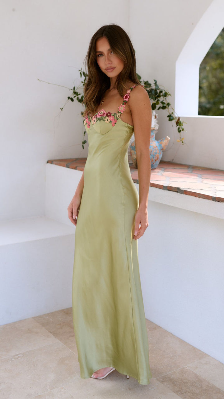 GYWNNE - LIGHTWEIGHT FLORAL STRAPPY DRESS