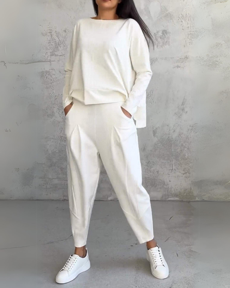 SAMARA – CHIC EASE LOUNGEWEAR SET