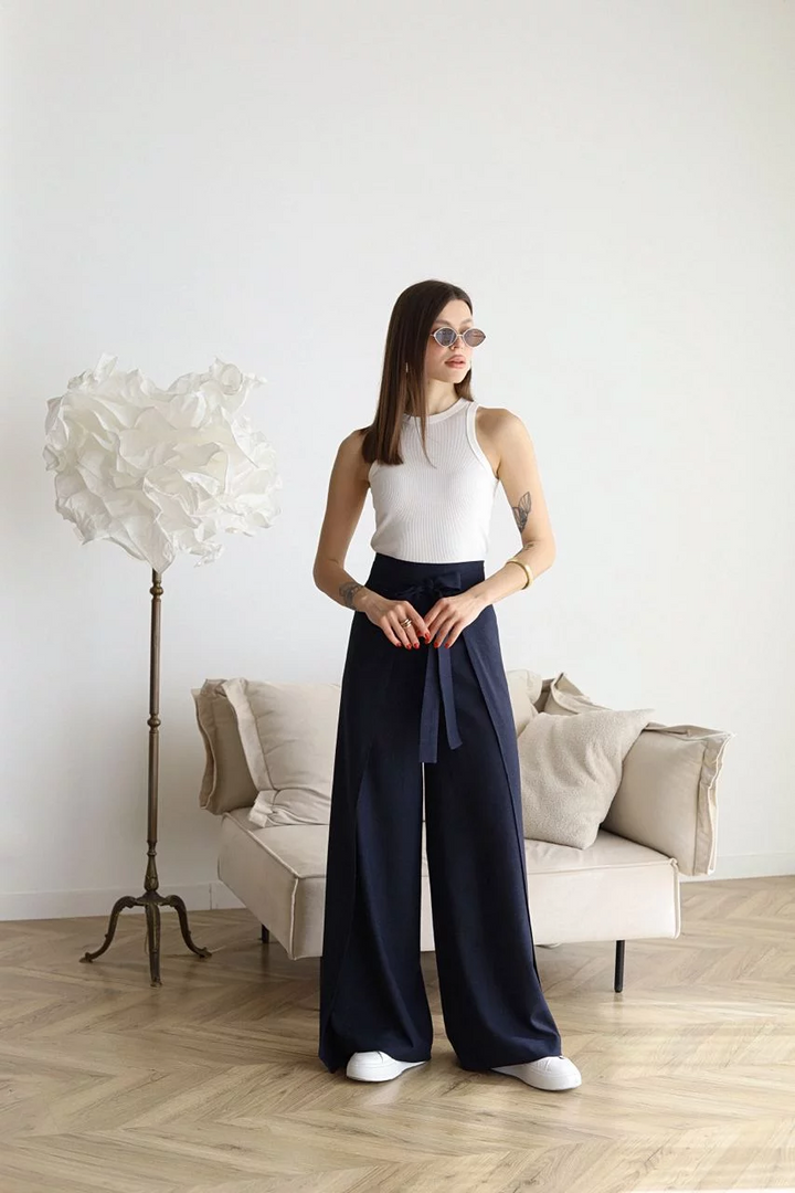 KRISTY - BREEZY LINEN PANTS