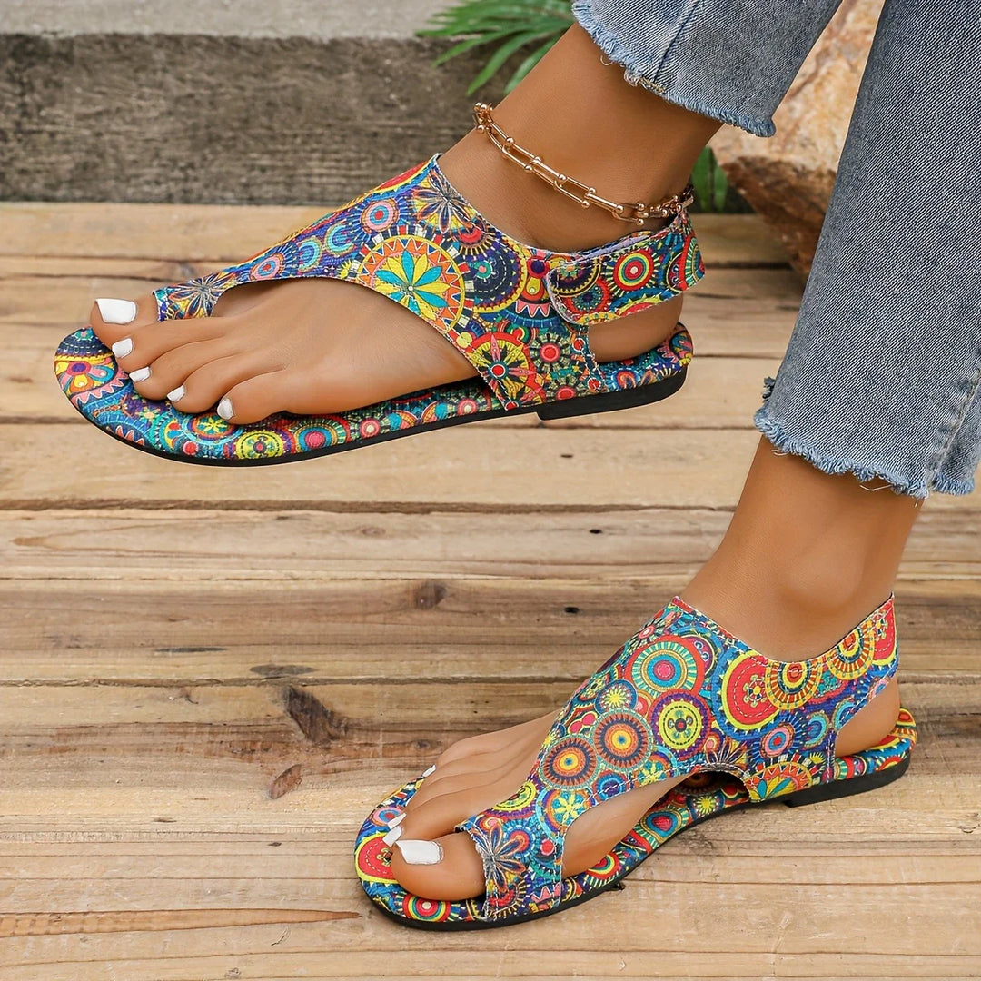 ROSELY – BOHO CHARM WALKING SANDALS