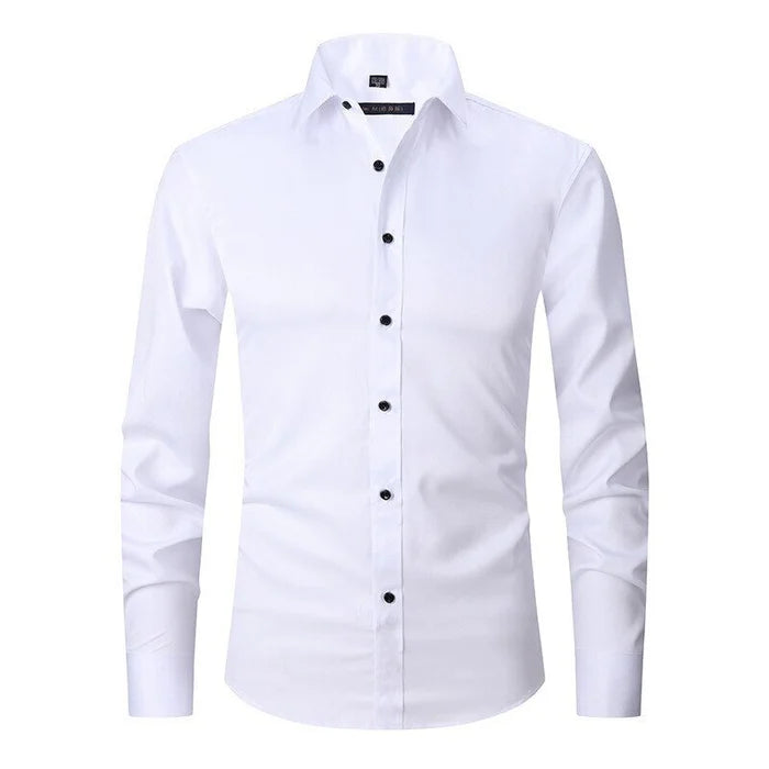 JASON - WRINKLE FREE LONGSLEEVES POLO