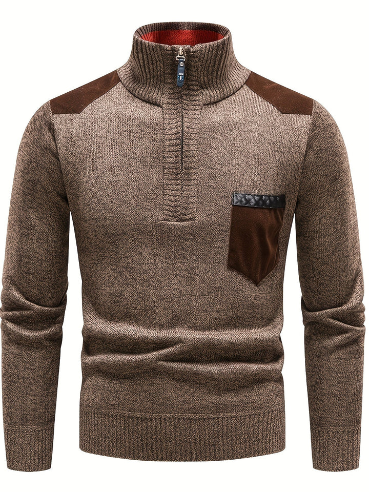 HENDRIX -  RUGGED WEAVE PULLOVER