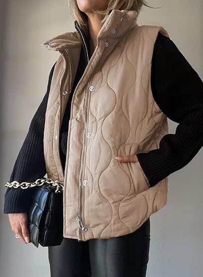 PAMU - CHIC CITY COLLARED PUFFER VEST