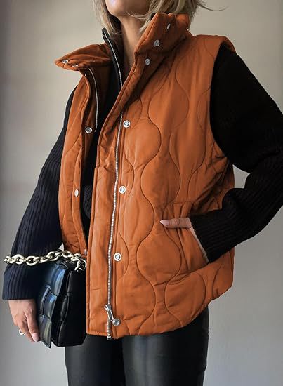 PAMU - CHIC CITY COLLARED PUFFER VEST