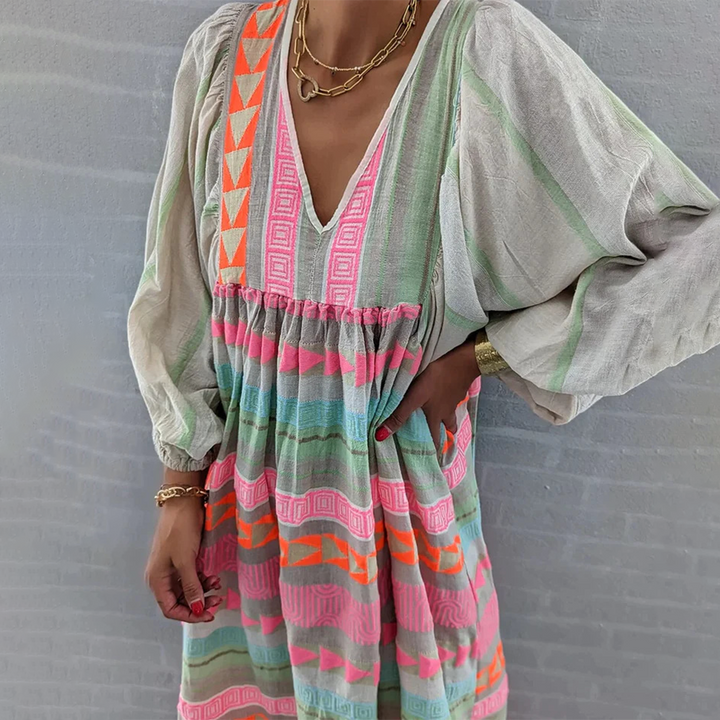 Sabrina - Comfortable Boho Dress