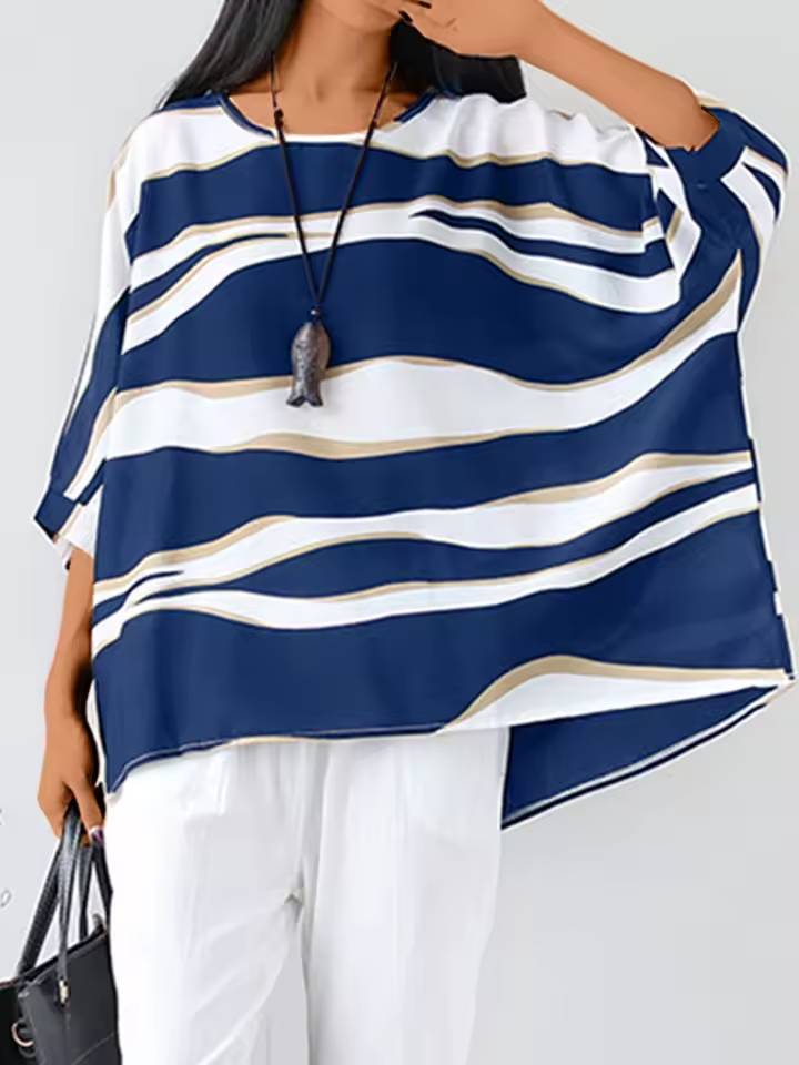 JESMIEL - MODERN CREWNECK BLOUSE