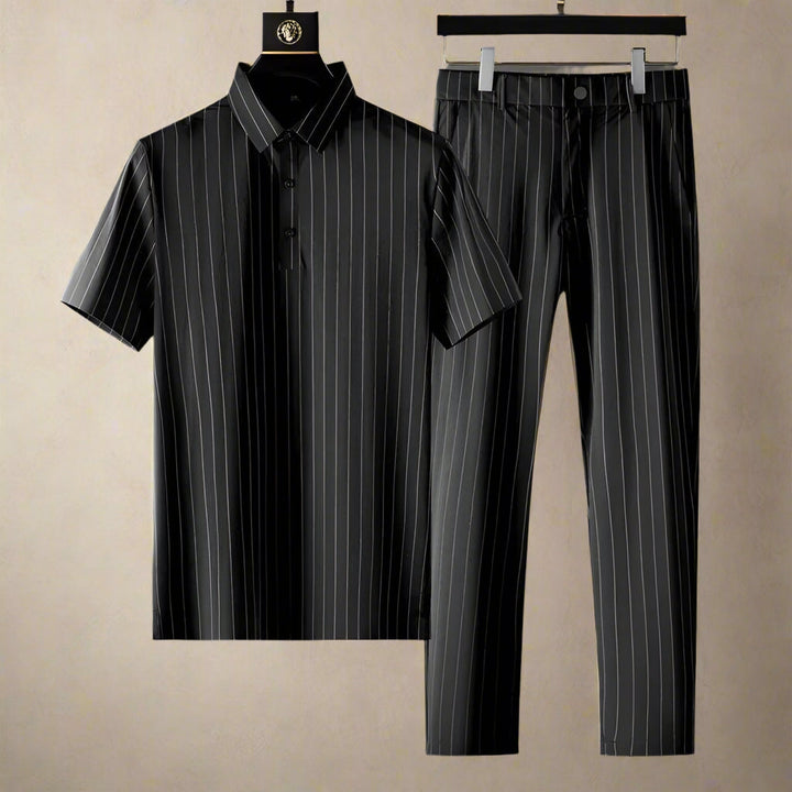 ZOREN - SOFT STRIPE MATCHING SET