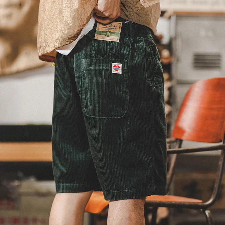 LEMUEL – ADJUSTABLE CORDUROY SHORTS