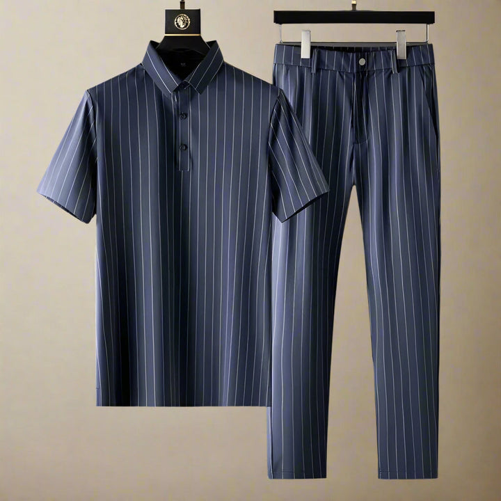 ZOREN - SOFT STRIPE MATCHING SET