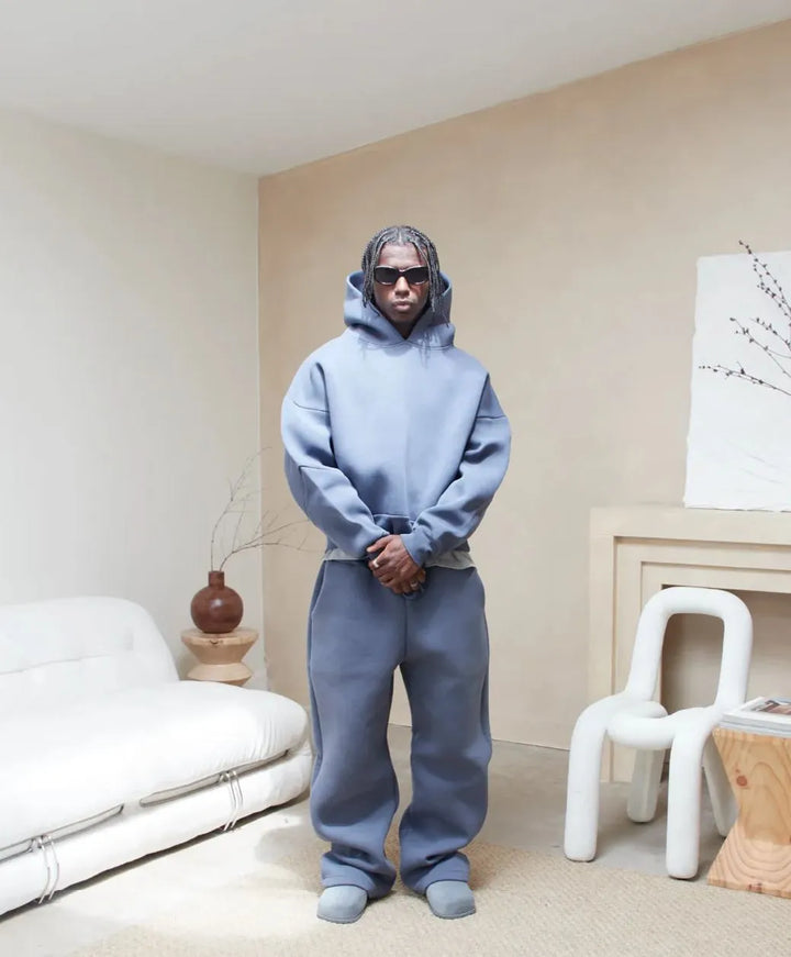 BRENT - STREETWEAR BOXY HOODIE AND PANTS