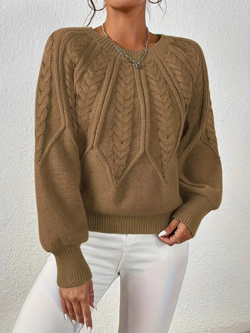 BRIELLA - SWEET KNOTTED THREAD PULLOVER