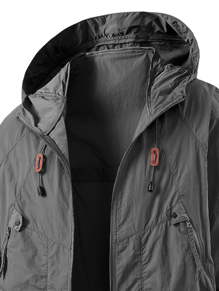 COLE - WINDBLOCKER HOODED RAIN COAT