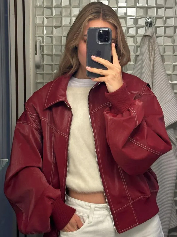 NALIYAH - OVERSIZED COLORBLOCK WINDBREAKER JACKET