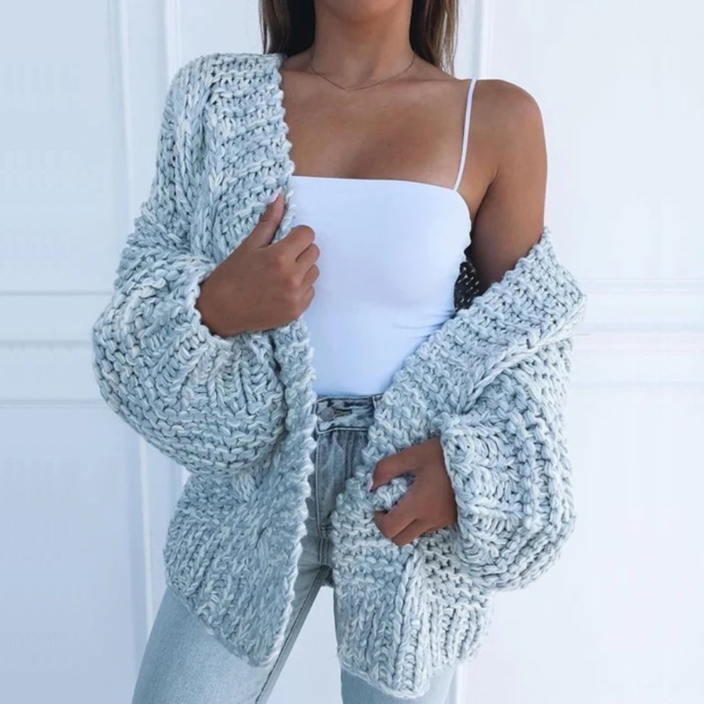 ELLE - THE GENTLE DRAPE KNIT CARDIGAN