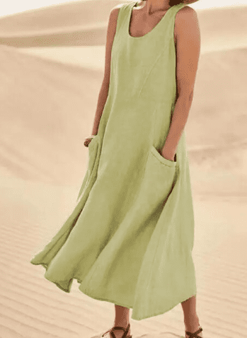SHUSKA - SOPHISTICATED SIDEPOCKET DRESS