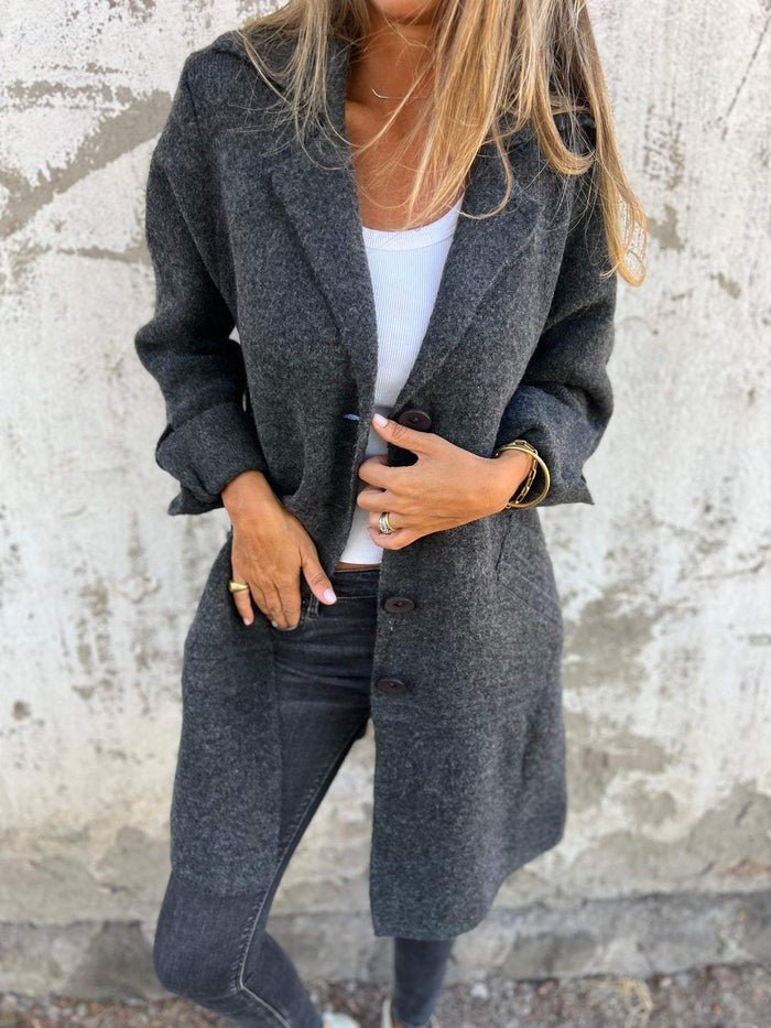 TRACEY - SOFT LAYERED ESSENTIAL COAT