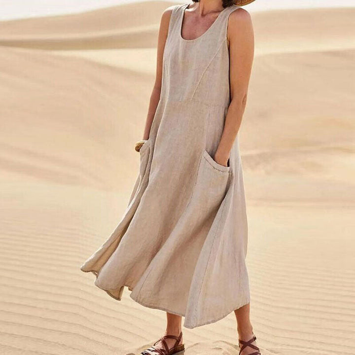 SHUSKA - SOPHISTICATED SIDEPOCKET DRESS