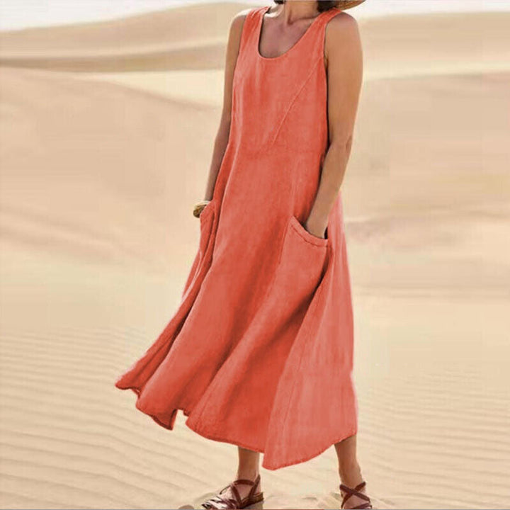 SHUSKA - SOPHISTICATED SIDEPOCKET DRESS
