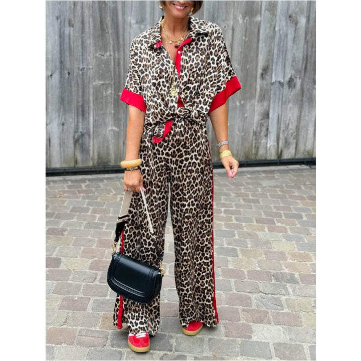LILI - LUXURY LEOPARD OUTFIT SET